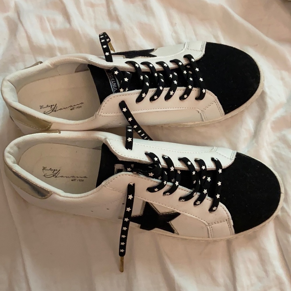 Vintage Havana- Bianca Sneakers, worn once.